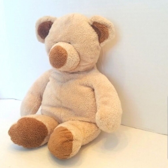 Vintage Ty Pluffies Collection Tan Teddy Bear Plush 2004 - Picture 3 of 9